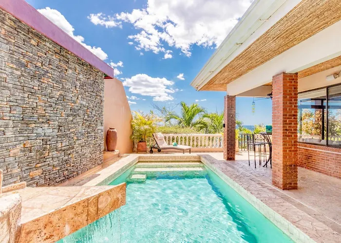 Stunning With Oceanview, Private Pool, Soaking Tub & Picturesque Balcony Сasa de vacaciones Playa Flamingo