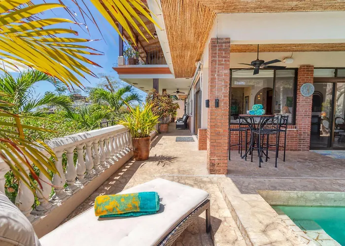 Stunning With Oceanview, Private Pool, Soaking Tub & Picturesque Balcony Сasa de vacaciones Playa Flamingo